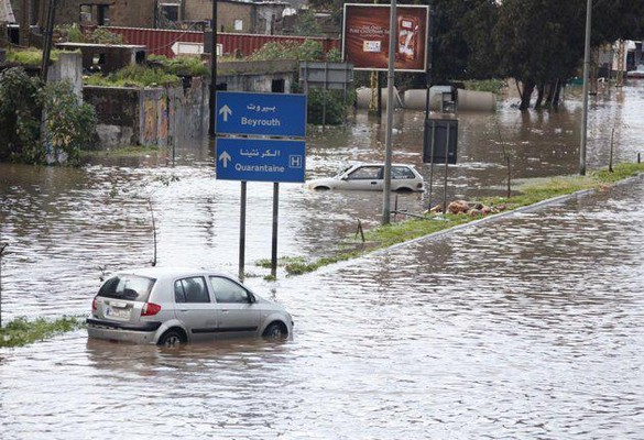 Storm hits Lebanon